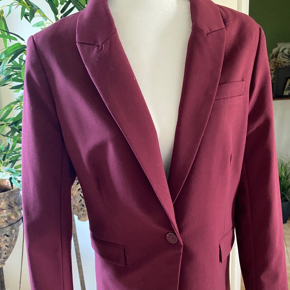 Maroon Blazer